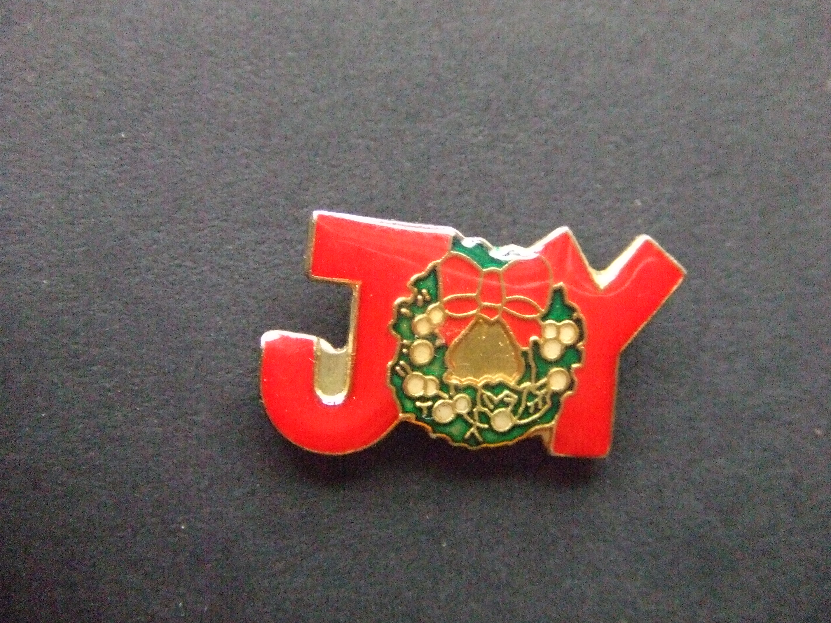 Joy kerstkrans met strik